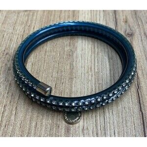 Marc Jacob’s Electric Blue Lemonade Zirconia Wrap Bracelet and Charm